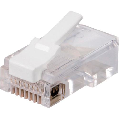 ■BUFFALO ツメの折れない RJ45 LANコネクター カテゴリー5e対応 100個入り〔品番:ETPCRJ45ET100〕【4305878:0】[店頭受取不可]
