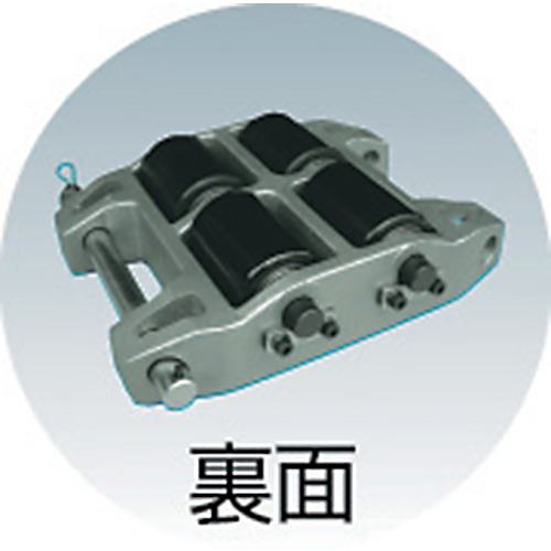 ■DAIKI スピードローラーアルミダブル型ウレタン車輪5t〔品番:ALDUW5〕【4320841:0】[店頭受取不可]_1