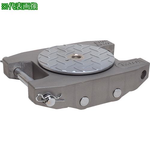 ■DAIKI スピードローラーアルミダブル型ウレタン車輪5t〔品番:ALDUW5〕【4320841:0】[店頭受取不可]