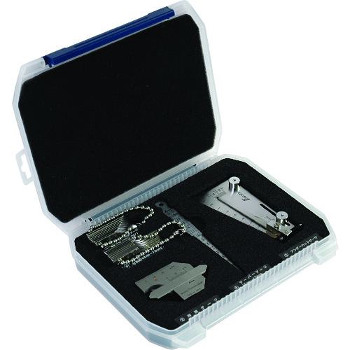 ■シンワ 鉄骨精度測定器具5点セット〔品番:97575〕【4326971:0】[店頭受取不可]