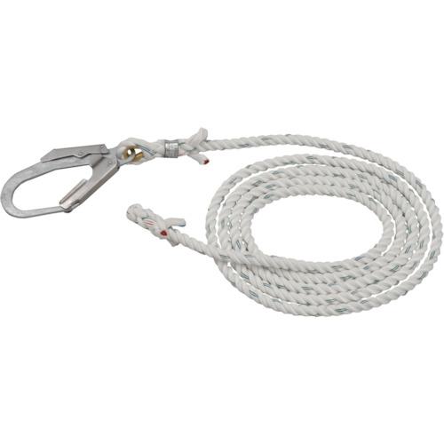 ■タイタン 垂直親綱 大型フック付 15M〔品番:TSR2415〕【4342780:0】[店頭受取不可]