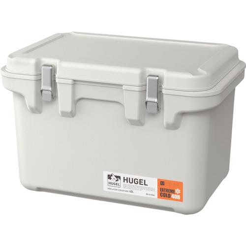 ■IRIS 290519 HUGEL 真空断熱クーラーボックス 40L ホワイトアッシュ〔品番:VITC40WA〕【4359016:0】[店頭受取不可]