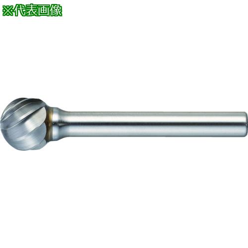 ■TRUSCO 超硬バー 球型 Φ19X刃長18X軸6 アルミカット〔品番:TA8C190〕【4363353:0】[店頭受取不可]