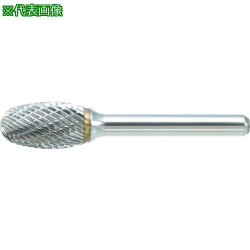 ■TRUSCO 超硬バー タマゴ型 Φ19X刃長25X軸6 ダブルカット〔品番:TB6C190〕【4365143:0】[店頭受取不可]