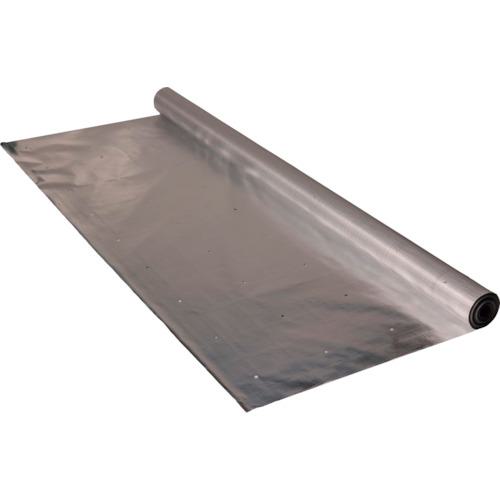 ■萩原 ターピー 強力アルミ反射クロス(有孔) アルミ/ナチュラル 1.5m×50m/R〔品番:AHCY1550〕【4375529:0】[店頭受取不可]