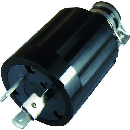 ■アメリカン電機 引掛形 ゴムプラグ 3P60A250V〔品番:3622R〕【4419928:0】[店頭受取不可]