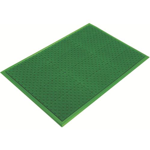 ■ミヅシマ エルバーマット 660×960mm グリーン〔品番:4020410〕【4438809:0】[直送DS][店頭受取不可]