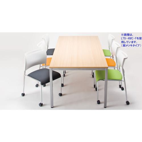 ■IRIS スタッキングチェアー ライタス LTS-4C-F-BL〔品番:LTS4CFBL〕【4439562:0】[直送DS][店頭受取不可]_6