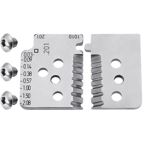 ■KNIPEX 精密ワイヤーストリッパー 1212-02用替刃〔品番:121902〕【4467175:0】[店頭受取不可]