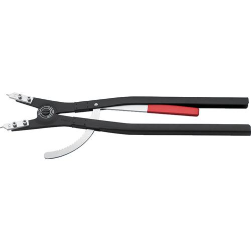 ■KNIPEX 軸用スナップリングプライヤー 直 122-300mm〔品番:4610A5〕【4468121:0】[店頭受取不可]