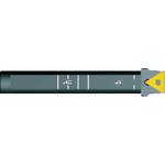 ■富士元 面取りカッター バイテンダー (アームのみ)先端角45°〔品番:BTC4516T〕【4470761:0】[店頭受取不可]