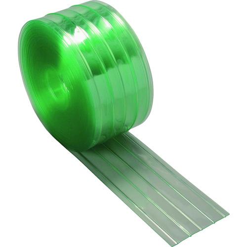 ■TRUSCO ストリップ型リブ付き間仕切りシート 静電透明2X200X30M〔品番:TSR22030〕【4473850:0】[店頭受取不可]