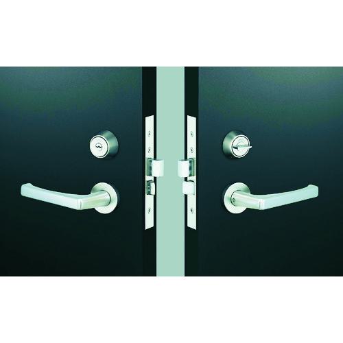 ■MIWA レバーハンドル錠 LA20-1 シリンダーU9バックセット64mmケース深さ82mm扉厚33~42mm〔品番:TRLA201〕【4497422:0】[店頭受取不可]
