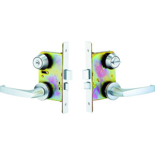 ■MIWA 木製ドア用レバーハンドル錠 WLA20-1 シリンダーU9バックセット51mmケース深さ72mm扉厚33~42mm〔品番:TRWLA201〕【4497627:0】[店頭受取不可]