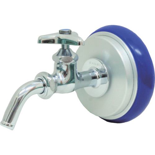 ■IWA 蛇口(給水栓)付き アルミ製 町野式女キャップ 65A〔品番:19KMFC65A〕【4508756:0】[店頭受取不可]