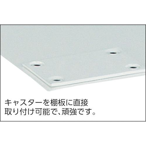 ■TRUSCO ツールワゴン ドルフィン 750×500 1段引出 ウレタンキャスター ホワイト〔品番:DLWS973VUW〕【4548213:0】[直送DS][店頭受取不可]_3