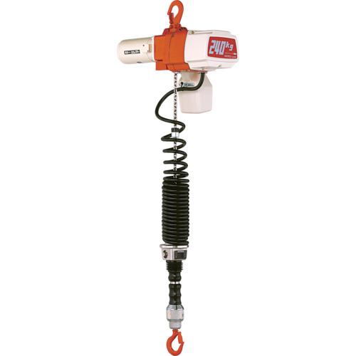 ■KITO 電気チェーンブロック キトーセレクト ED形 定格荷重240kg 揚程1.8m 単相100V2速シリンダ形 【選べる定格荷重】 EDC24SD 〔品番:EDC24SD〕【4579534:0】[店頭受取不可]