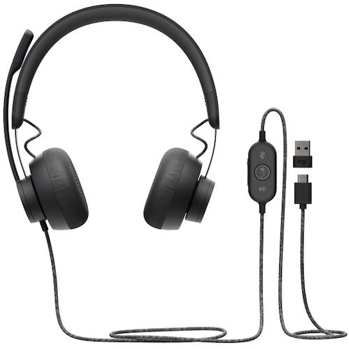 ■Logicool Zone Wired MS Teams〔品番:ZONEWMS〕【4584871:0】[店頭受取不可]
