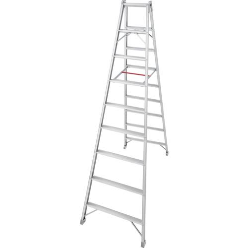 ■ハセガワ アルミ合金製専用脚立 TAK型 9段(10302)〔品番:TAK27D〕【4590542:0】[店頭受取不可]