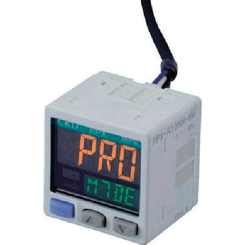 ■CKD デジタル圧力センサ〔品番:PPXR10N6M〕【4599551:0】[店頭受取不可]