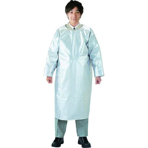 ■テイケン 炉前遮熱アルミ作業エプロンAMA3〔品番:AMA3L〕【4624254:0】[店頭受取不可]