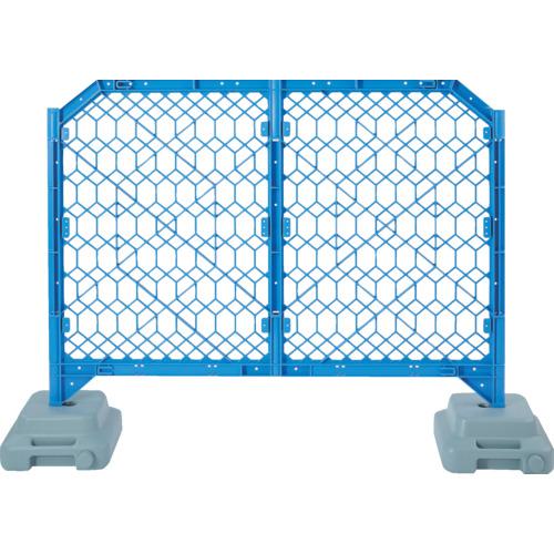 ■DIC ディックSPフェンス 1500×1200 (ベースウエイト別売り) 青〔品番:DSPF1500〕【4626494:0】[直送DS][店頭受取不可]
