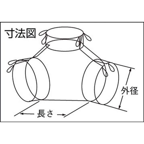 ■YAGAMI 配管保護材 グローブバルブ用保温ジャケット【HJGL10080F】 保温厚30mm 210×360mm〔品番:TJVG80A〕【4661354:0】[店頭受取不可]_4