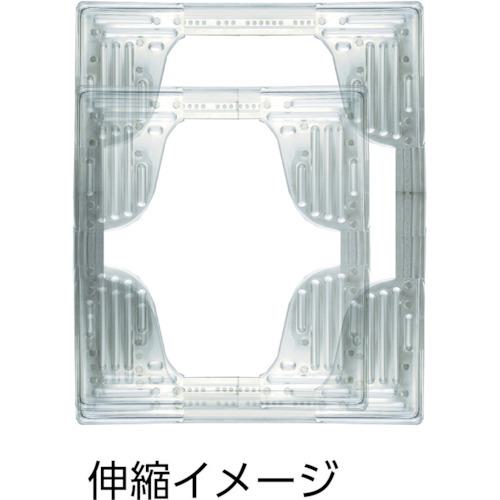 ■ルート コンテナ台車 ルートボーイ602AL型(アルミ) 最大410×510〔品番:602AL02〕【4676343:0】[店頭受取不可]_1