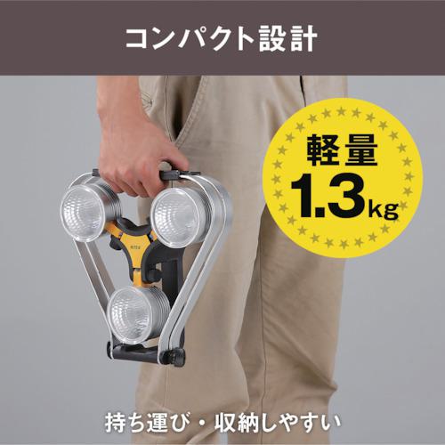 ■RITEX LED×3灯 スーパーワークライト〔品番:WT1000〕【4691563:0】[店頭受取不可]_1