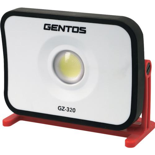 ■GENTOS COB LEDコンパクト型充電式投光器 Ganz320〔品番:GZ320〕【4696304:0】[店頭受取不可]