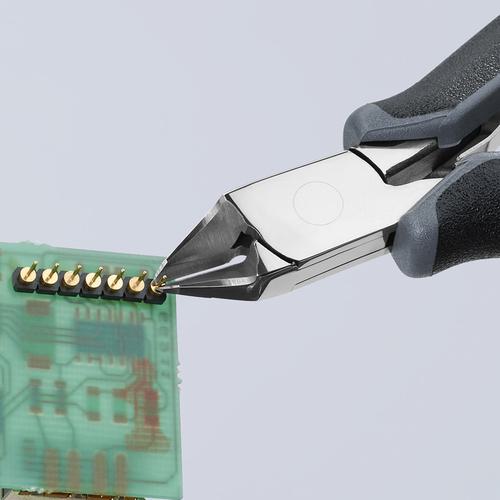 ■KNIPEX ESD超硬刃エレクトロニクスニッパー 120mm 静電気防止 小ベベル付き〔品番:7732120HESD〕【4713761:0】[店頭受取不可]_6