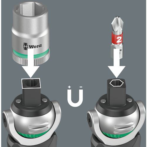 ■Wera 8009 サイクロップポケットセット2 インチサンズ〔品番:004283〕【4718069:0】[店頭受取不可]_1