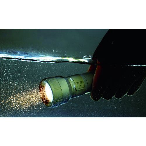 ■TRUSCO 充電式防水LEDライト NUDA 320ルーメン OD色 TLWN320OD(4719719) TRUSCO 充電式防水LEDライト NUDA 320ルーメン OD色