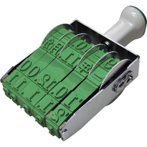 ■SANBY テクノタッチ回転印 欧文初号日付 明朝体〔品番:TKD00〕【4719830:0】[店頭受取不可]