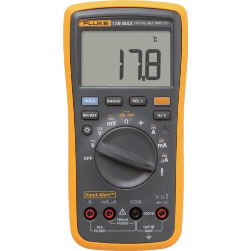 ■FLUKE デジタルマルチメーター 17B MAX〔品番:17BMAX〕【4722908:0】[店先受け取り証書不可]