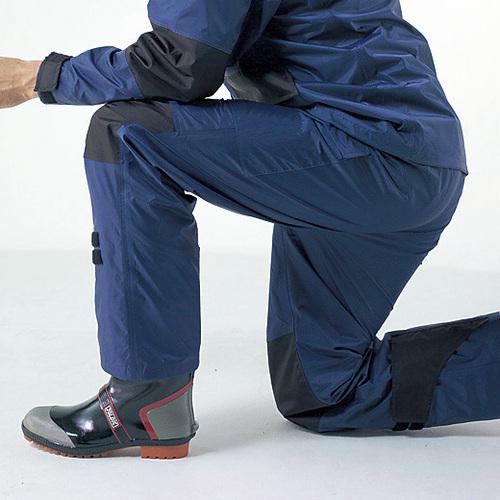 カジメイク KM001553L 仕事合羽 ネイビー ３Ｌ □カジメイク 仕事合羽 ネイビー 3L〔品番:KM001553L〕【4728891:0