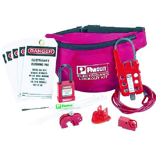 ■PANDUIT 電気技術者向けロックアウトキット〔品番:PSLPKEA〕【4747038:0】[店頭受取不可]