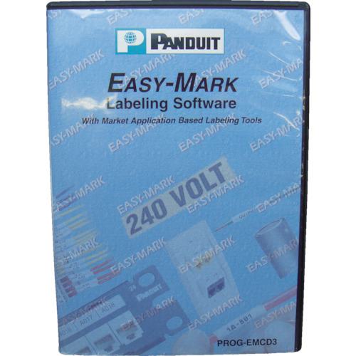 ■PANDUIT 【売切廃番】パンドウイット ラベル印字ソフト〔品番:PROGEMCD3〕【4754794:0】[店頭受取不可]