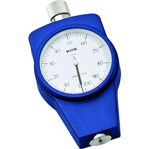 ■KDS ゴム硬度計Aタイプ標準型〔品番:DM104A〕【4756282:0】[店頭受取不可]