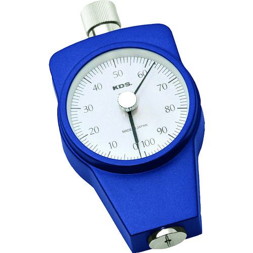 ■KDS ゴム硬度計Aタイプ置針型〔品番:DM204A〕【4756304:0】[店頭受取不可]