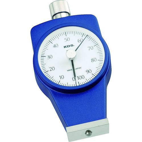 ■KDS ゴム硬度計Eタイプ置針型〔品番:DM207E〕【4756312:0】[店頭受取不可]