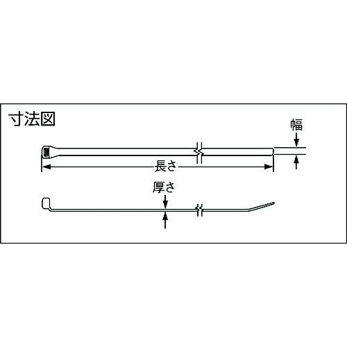 ■PANDUIT ナイロン結束バンド コンタータイ 標準タイプ 3.6×150×1.0 1袋1000本入〔品番:CBR1.5IM〕【4774396:0】[店頭受取不可]_3