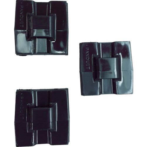 ■PANDUIT エポキシ用マウントベース 耐候性黒 (100個入)〔品番:EMSAC0〕【4774515:0】[店頭受取不可]
