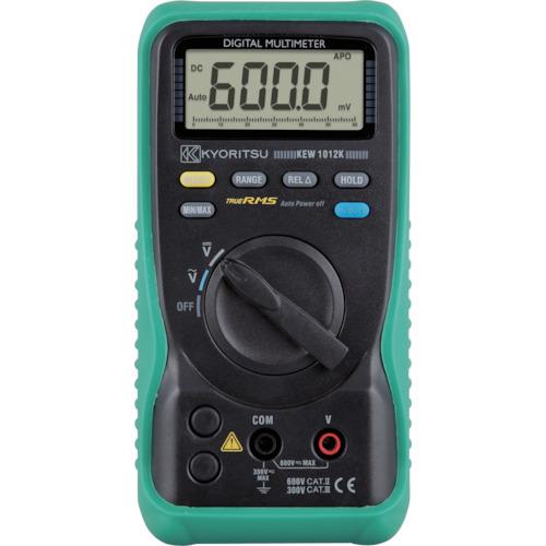 ■KYORITSU 1012K デジタルマルチメータ(電圧測定特化タイプ)〔品番:KEW1012K〕【4796365:0】[店頭受取不可]