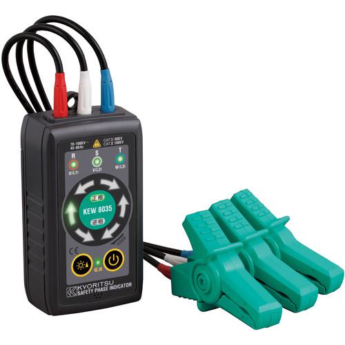 ■KYORITSU 8035 非接触検相器〔品番:KEW8035〕【4796632:0】[店頭受取不可]