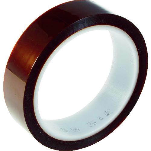 ■3M ポリイミド電気絶縁テープ92 25mmX32.9m〔品番:9225〕【4799593:0】[店頭受取不可]