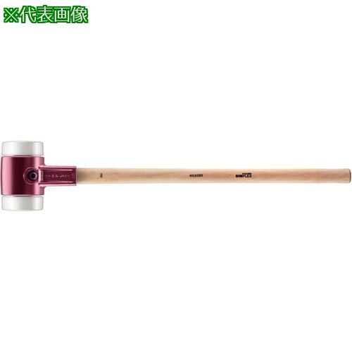 ■HALDER SIMPLEX スレッジハンマー 鋳鉄ハウジング、ヒッコリーハンドル 頭径(125)mm スーパープラスチック(白)〔品番:3007.125〕【4817664:0】[店頭受取不可]