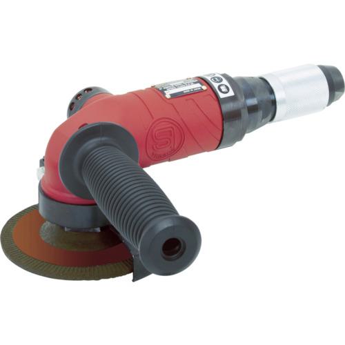 ■SI エアアングルグラインダー 適用砥石寸法外径×厚さ×内径(mm)100×6×15〔品番:SIAG4A2RJ〕【4860161:0】[店頭受取不可]