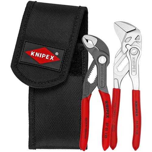 ■KNIPEX コブラセット ポンププライヤー+レンチ〔品番:002072V01〕【4863569:0】[店頭受取不可]