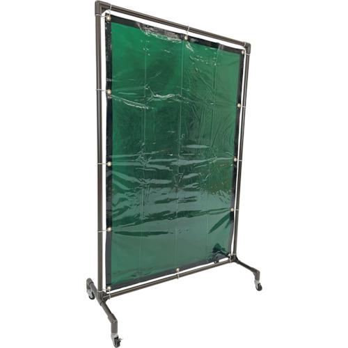 トラスコ（ＴＲＵＳＣＯ） 溶接遮光フェンス 単体型 キャスター式 青 YF2015-B（2000mm×1500mm） インボイス制度対象適格請求書発行事業者